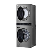 LG Single Unit Front Load LG WashTower™ with Centre Control™ 5.2 cu. ft. Washer and 7.4 cu. ft. Electric Dryer, WKEX200HVA