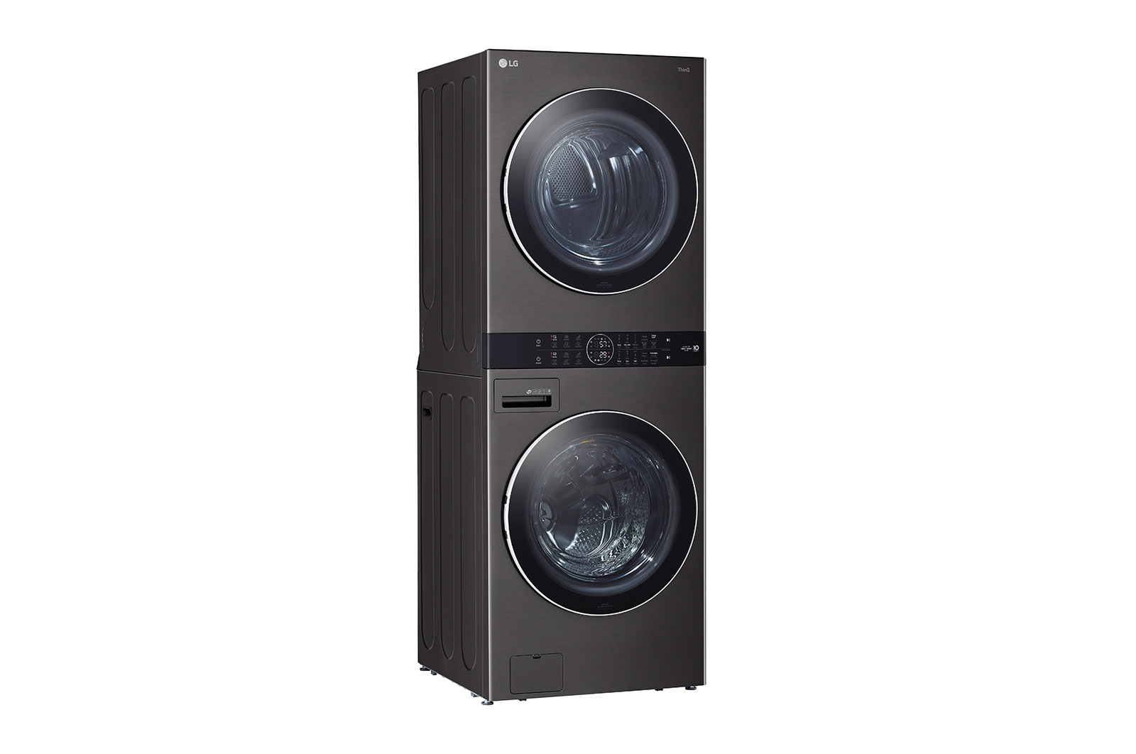 LG Single Unit Front Load LG WashTower<sup>®</sup> with Centre Control™ 5.2 cu. ft. Washer and 7.4 cu. ft. Gas, WKGX201HBA