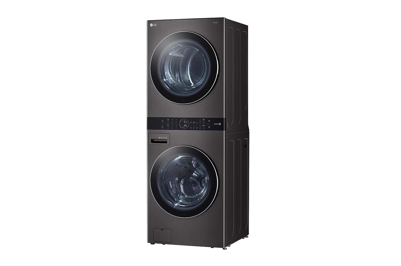 LG Single Unit Front Load LG WashTower<sup>®</sup> with Centre Control™ 5.2 cu. ft. Washer and 7.4 cu. ft. Gas, WKGX201HBA