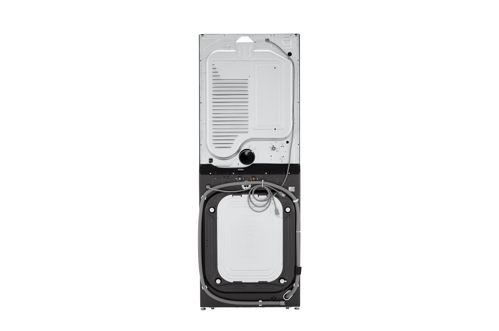 LG Single Unit Front Load LG WashTower<sup>®</sup> with Centre Control™ 5.2 cu. ft. Washer and 7.4 cu. ft. Gas, WKGX201HBA