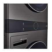 LG Single Unit Front Load LG WashTower<sup>®</sup> with Centre Control™ 5.2 cu. ft. Washer and 7.4 cu. ft. Gas, WKGX201HBA