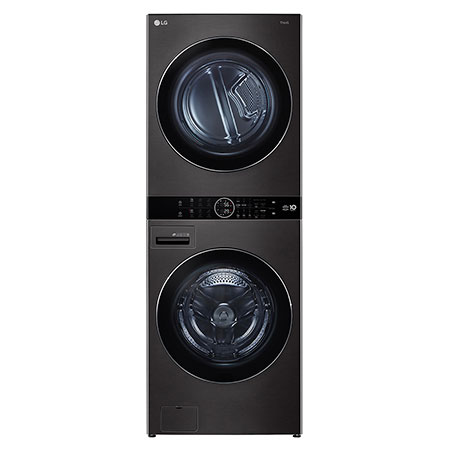 LG Wash Tower Single Unit Front Load 5.2 cu. ft. Washer and 7.2 cu. ft. Heat Pump Ventless Dryer