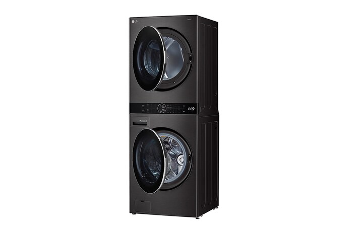 LG Wash Tower™ Single Unit Front Load 5.2 cu. ft. Washer and 7.2 cu. ft. Heat Pump Ventless Dryer, WKHC202HBA