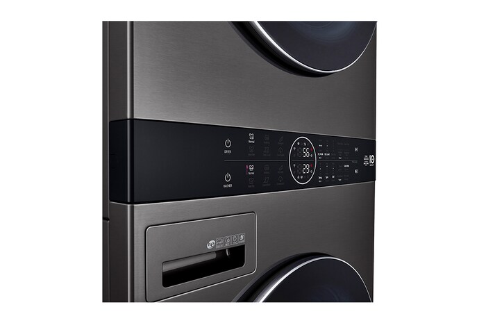 LG Wash Tower™ Single Unit Front Load 5.2 cu. ft. Washer and 7.2 cu. ft. Heat Pump Ventless Dryer, WKHC202HBA