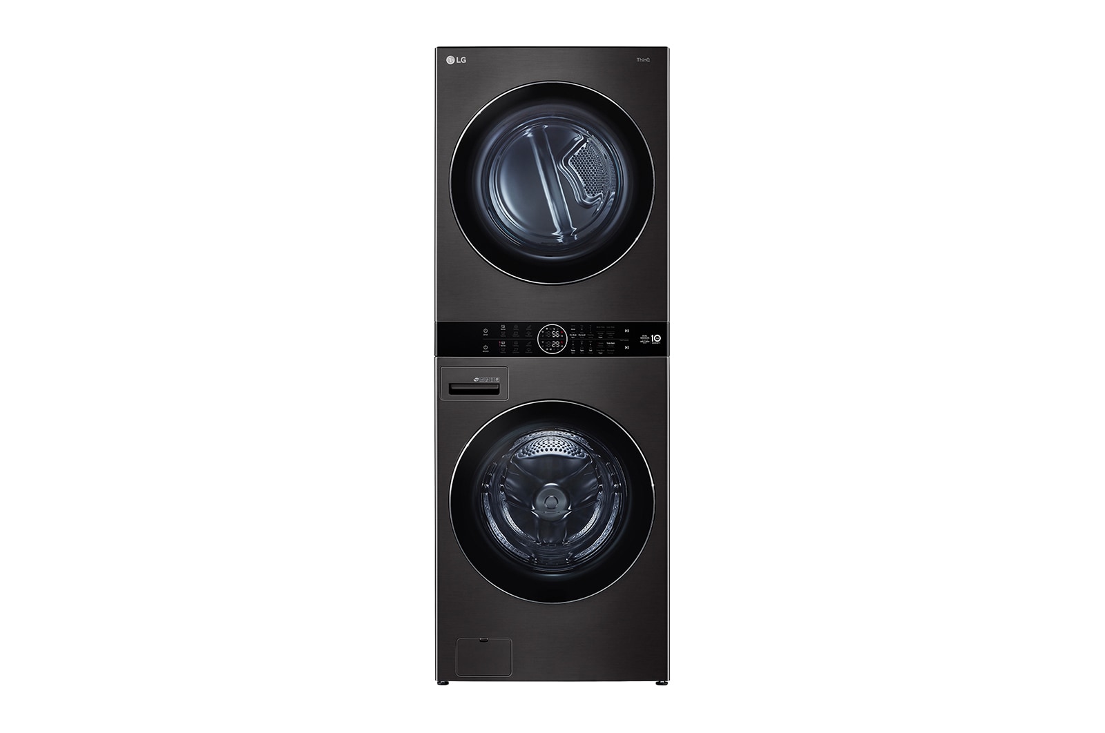 LG Wash Tower™ Single Unit Front Load 5.2 cu. ft. Washer and 7.2 cu. ft. Heat Pump Ventless Dryer, WKHC202HBA