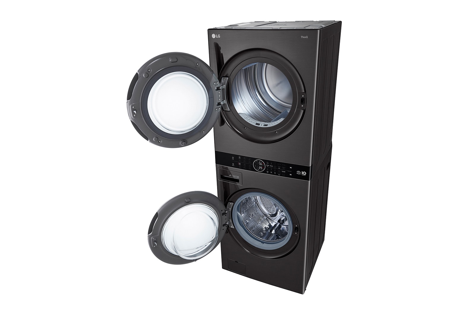 LG Wash Tower™ Single Unit Front Load 5.2 cu. ft. Washer and 7.2 cu. ft. Heat Pump Ventless Dryer, WKHC202HBA