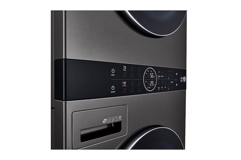 LG Wash Tower™ Single Unit Front Load 5.2 cu. ft. Washer and 7.2 cu. ft. Heat Pump Ventless Dryer, WKHC202HBA