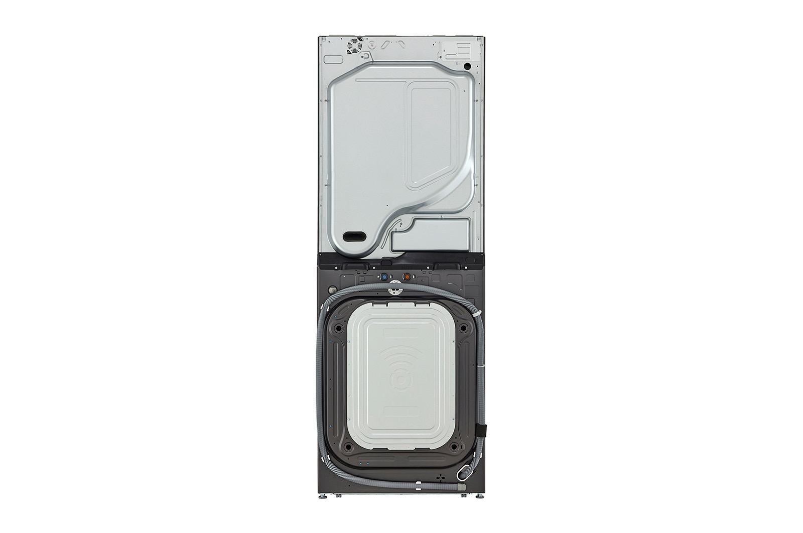LG Wash Tower™ Single Unit Front Load 5.2 cu. ft. Washer and 7.2 cu. ft. Heat Pump Ventless Dryer, WKHC202HBA
