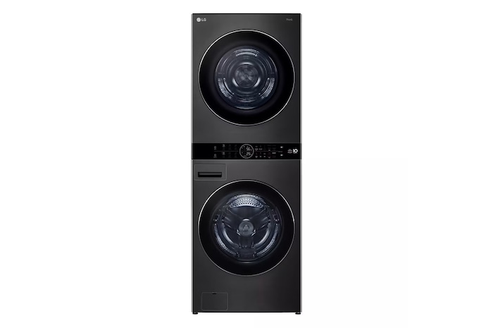 LG WashTower<sup>®</sup> with DirectDrive<sup>®</sup>Heat Pump Dryer, 5.8 cu.ft. Washer, 7.8 cu.ft. Dryer, WKHC252HBA