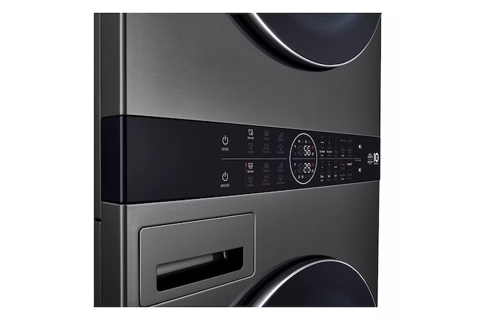 LG WashTower<sup>®</sup> with DirectDrive<sup>®</sup>Heat Pump Dryer, 5.8 cu.ft. Washer, 7.8 cu.ft. Dryer, WKHC252HBA