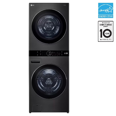 WashTower with DirectDrive Heat Pump Dryer, 5.8 cu. ft. Washer, 7.8 cu. ft. Dryer