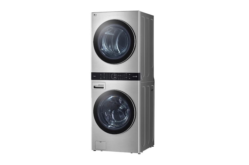 LG STUDIO Single Unit WashTower™ with Center Control™ 5.8 cu. ft. Front Load Washer and 7.4 cu. ft. Dryer, WSEX200HNA