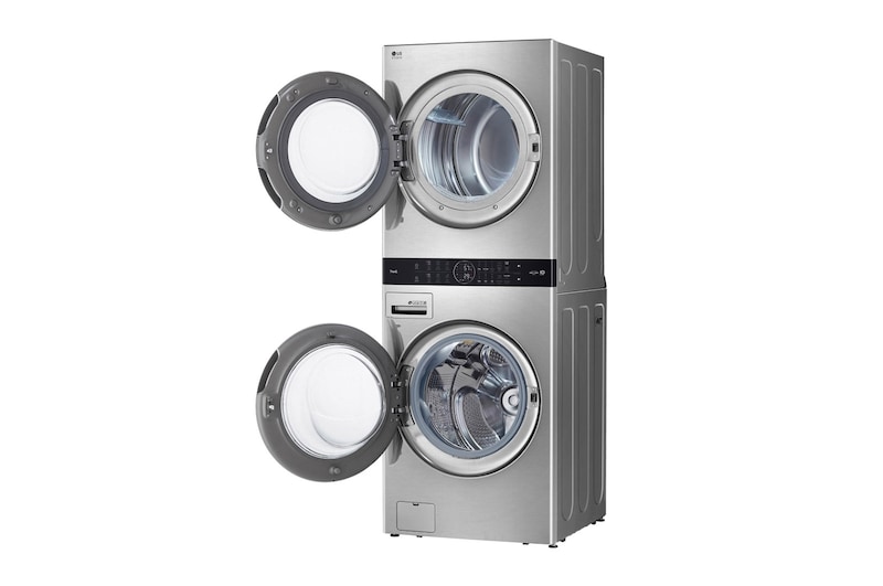 LG STUDIO Single Unit WashTower™ with Center Control™ 5.8 cu. ft. Front Load Washer and 7.4 cu. ft. Dryer, WSEX200HNA