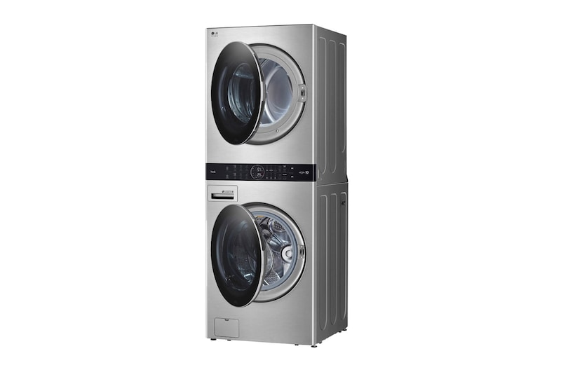 LG STUDIO Single Unit WashTower™ with Center Control™ 5.8 cu. ft. Front Load Washer and 7.4 cu. ft. Dryer, WSEX200HNA