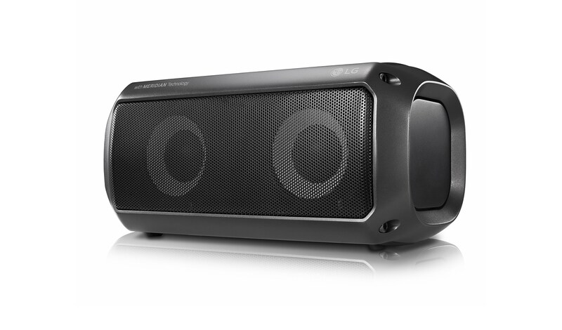 LG XBOOM Go PK3 IPX-7 Waterproof Portable Bluetooth Speaker with Meridian Technology, PK3