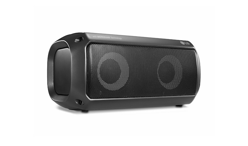 LG XBOOM Go PK3 IPX-7 Waterproof Portable Bluetooth Speaker with Meridian Technology, PK3