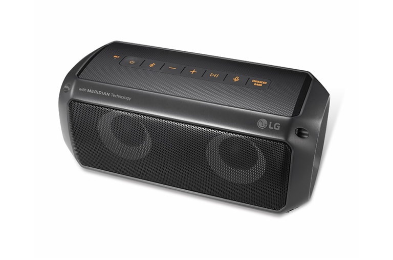 LG XBOOM Go PK3 IPX-7 Waterproof Portable Bluetooth Speaker with Meridian Technology, PK3