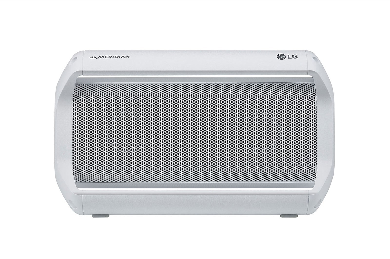Front view of LG XBOOM Go PK5W Portable Bluetooth Speaker with Meridian Technology PK5W
