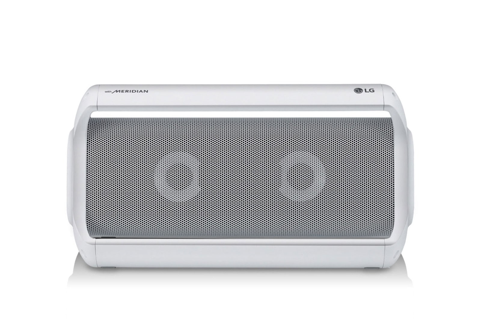 Front view of COMING SOON - LG XBOOM GO PK7-W Water-Resistant Bluetooth Speaker with up to 22 Hour Playback PK7-W