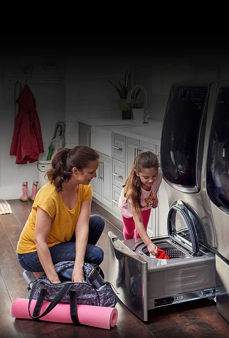 Wash Two Loads At The Same Time