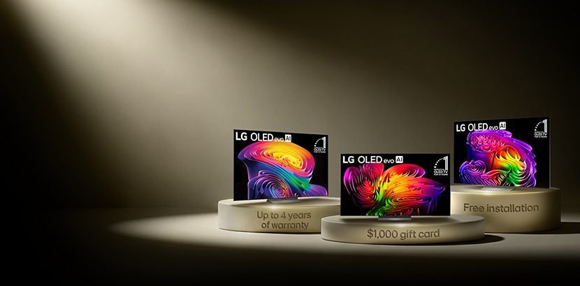 Unlock Exclusive OLED Offers: Extended Warranty, Installation or Gift Card on Select Models