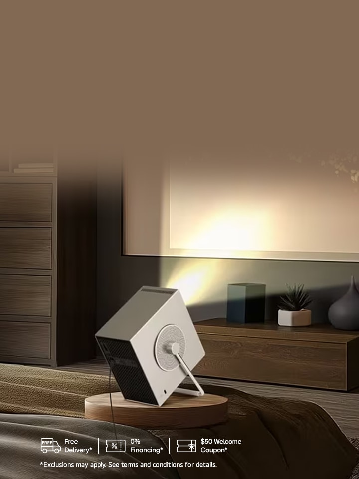 4K Clarity. Anywhere. Anytime. CineBeam Q $899.99