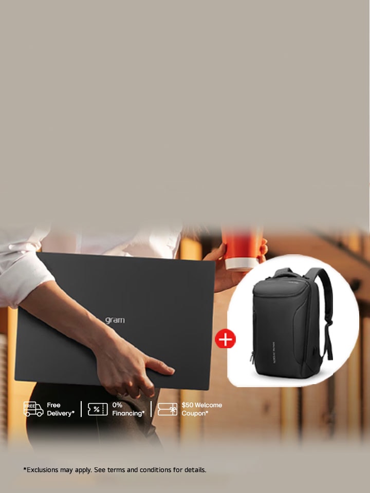 Buy Select LG Laptops and Get a Free Backpack