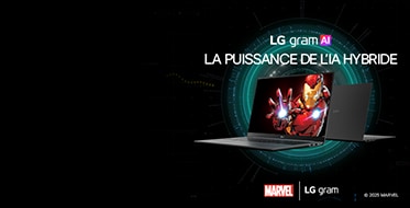La force des Avengers, maintenant dans l’AI hybride de LG gram