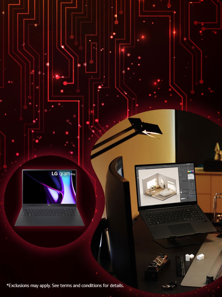 Save up to $400 on select LG computing products