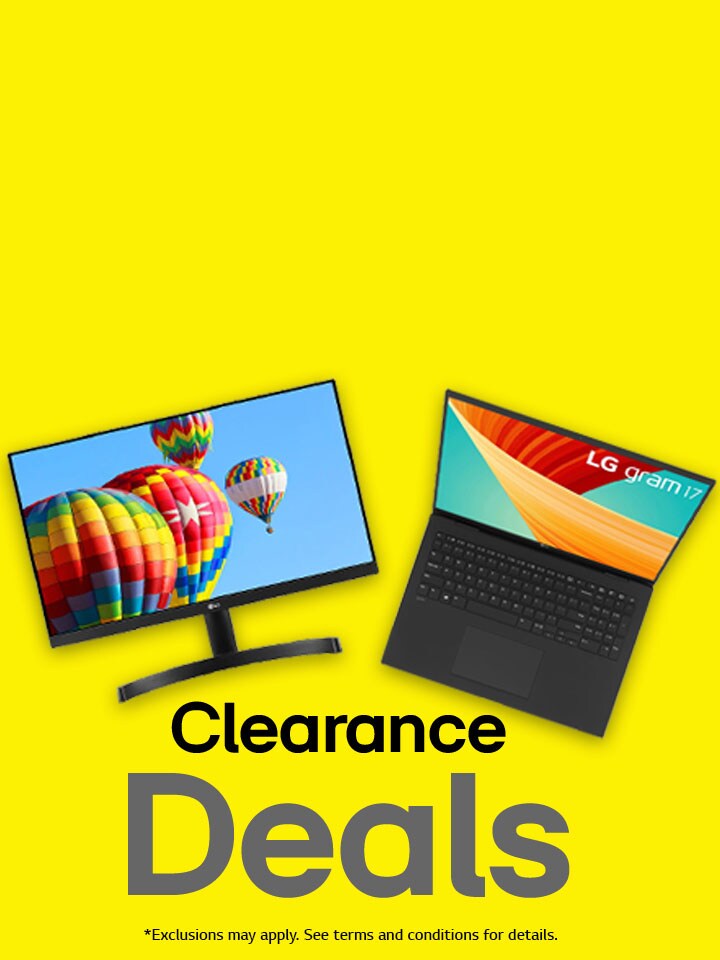 Save up to 39% on Select Monitors and Laptops