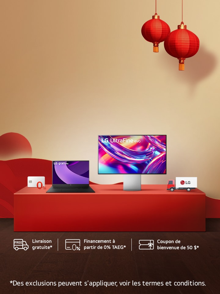 Offre du Nouvel An lunaire : Livraison gratuite et financement dès 0 % sur des moniteurs et portables sélectionnés