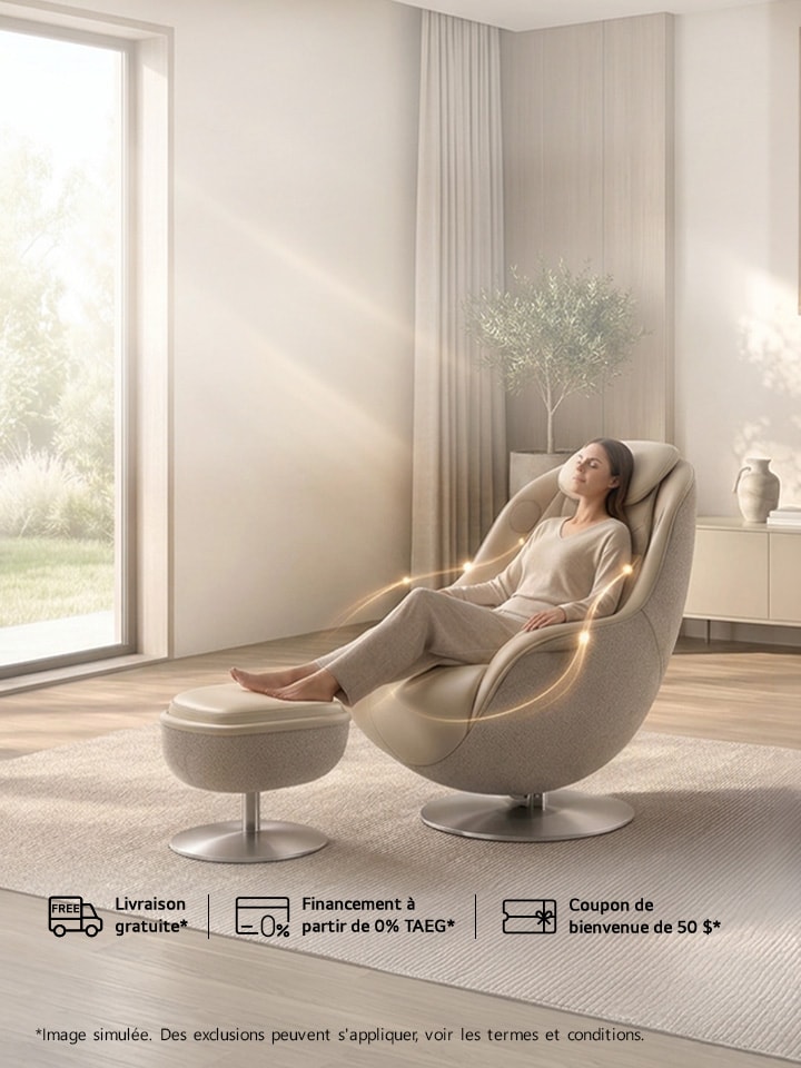 Économisez jusqu’à 600 $ sur les fauteuils de massage. Confort de massage 3D personnalisé + livraison gratuite.