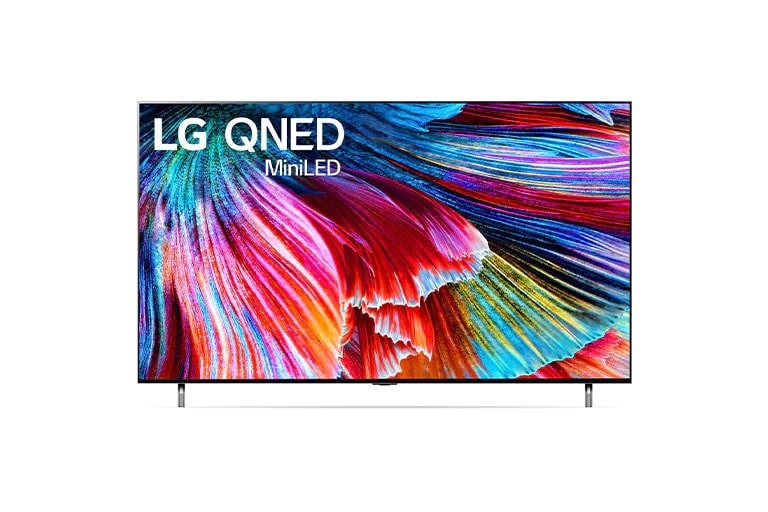 A product image of QNED 8K TV.