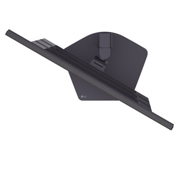 +15 degree side view of a tilted monitor