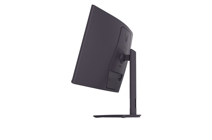 rear perspective view with lights on