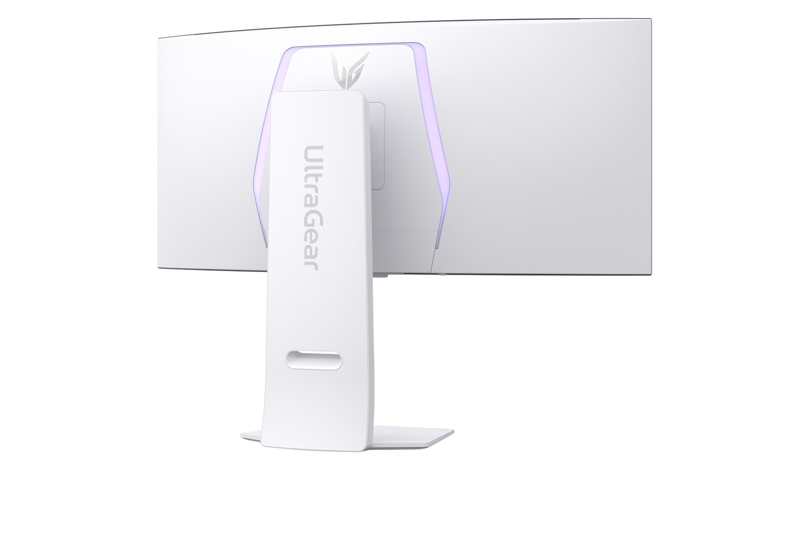 rear perspective view with lights on