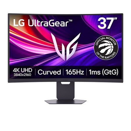 LG 37-inch 4K UHD 165Hz Curved Gaming Monitor