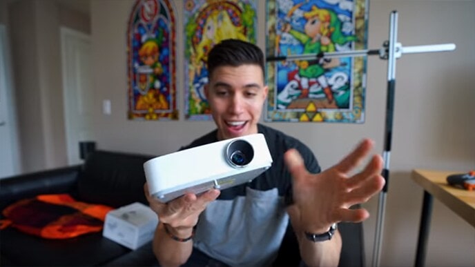 THE 80&quot; TV THAT FITS INTO YOUR POCKET! - LG Projector by Karl Conrad