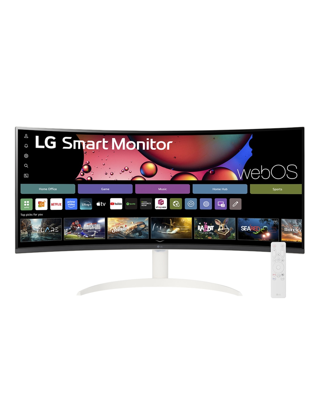 LG MyView Smart 34” 21:9 Curved WQHD (3440x1440) with webOS | LG CA_EN