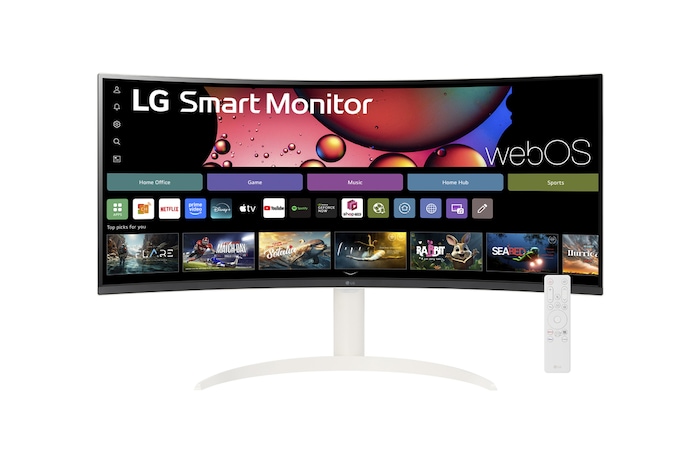 front view with remote