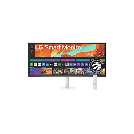 LG Smart Monitor 34 Inch WQHD Curved display for Streaming 34U601SA with webOS