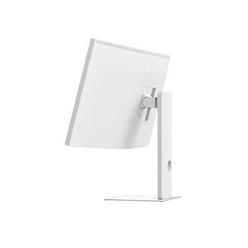 Rear side view with screen tilted upward