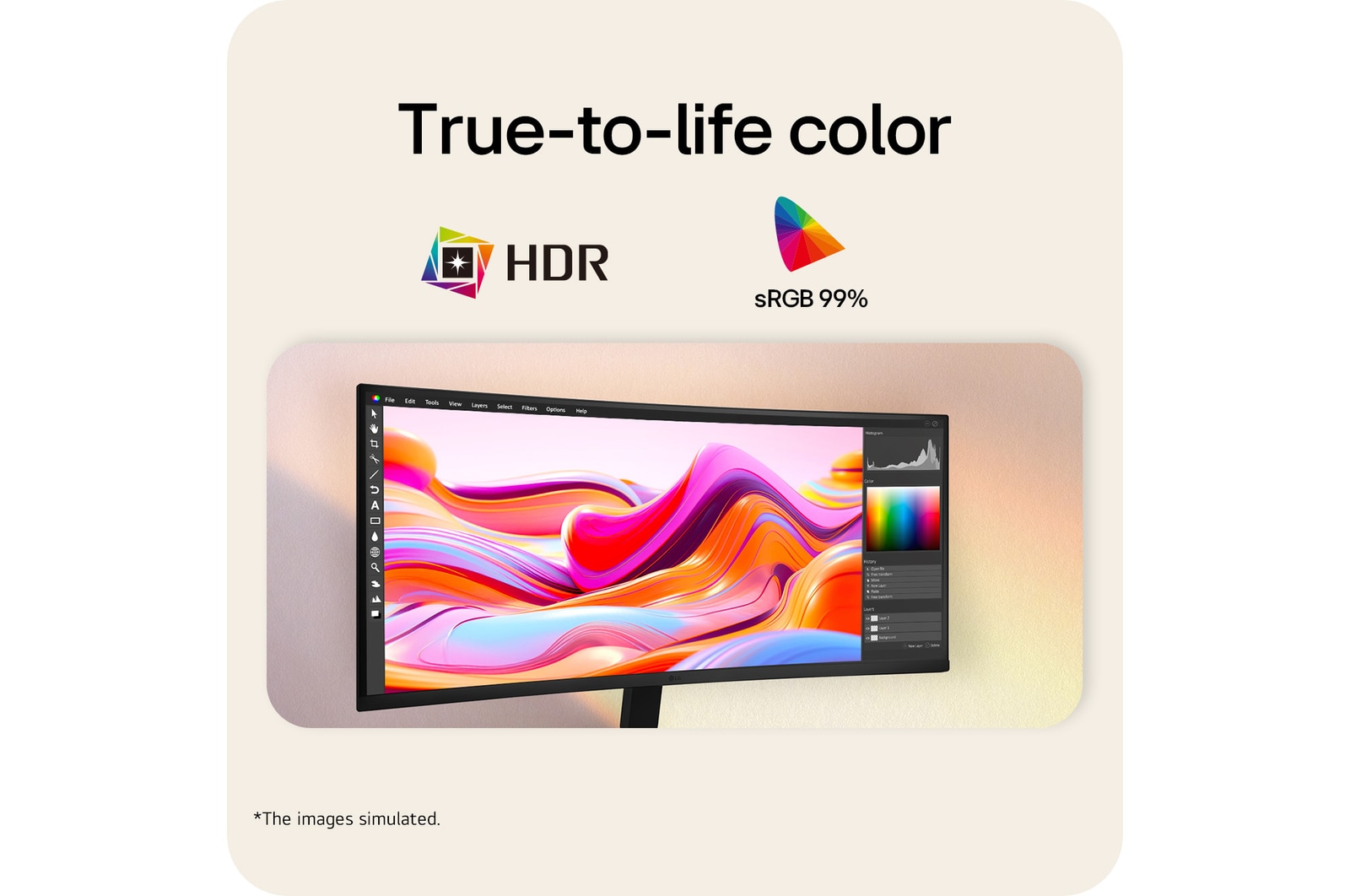 34-inch UltraWide, WQHD Curved (1800R) 120Hz Monitor - 34U601B-B