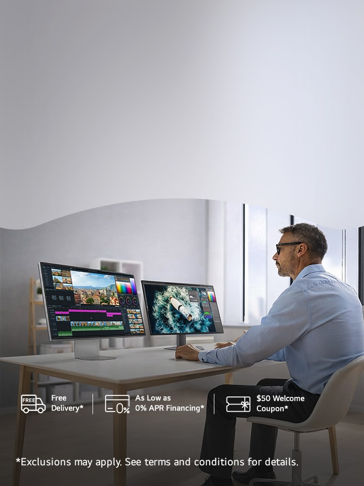 Multi Monitor Deal: Buy 2, Save 5%. Buy 3, Save 7%. Take multitasking to the next level!