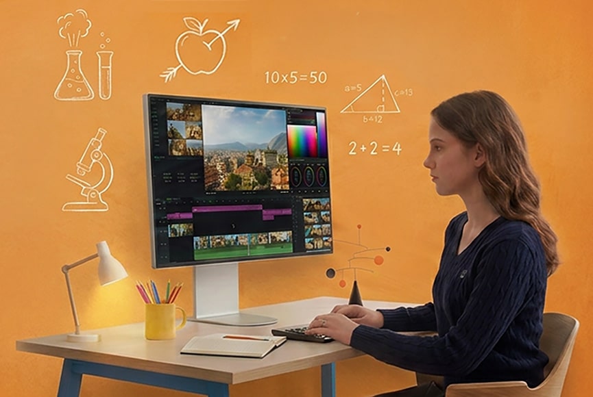 Back-to-School Creativity: Save up to 15% on monitors and laptops. Bring your ideas to life with stunning color accuracy and crystal-clear detail.