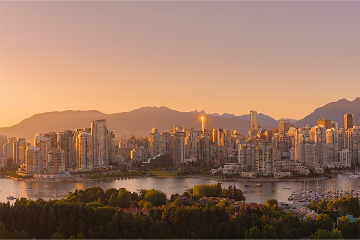 Silhouette de Vancouver
