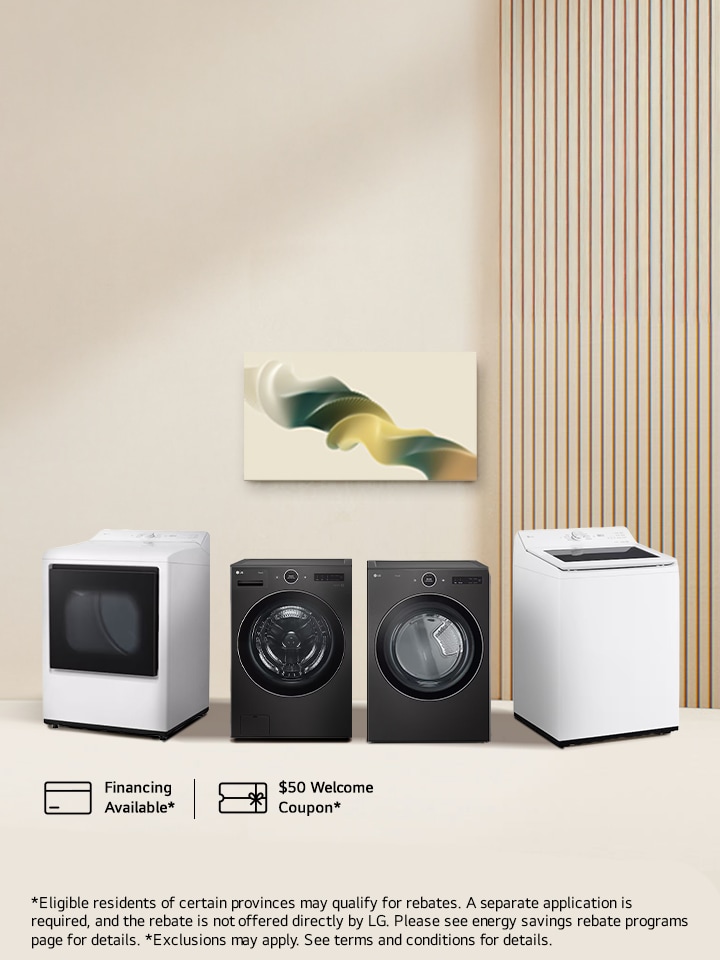 Save $100 on a select laundry pair. Plus qualify for ENERGY STAR® rebates for even greater value.