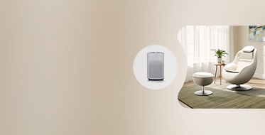 Relax in a massage recliner at a featured price and breathe fresh with a free air purifier valued at $349.99!