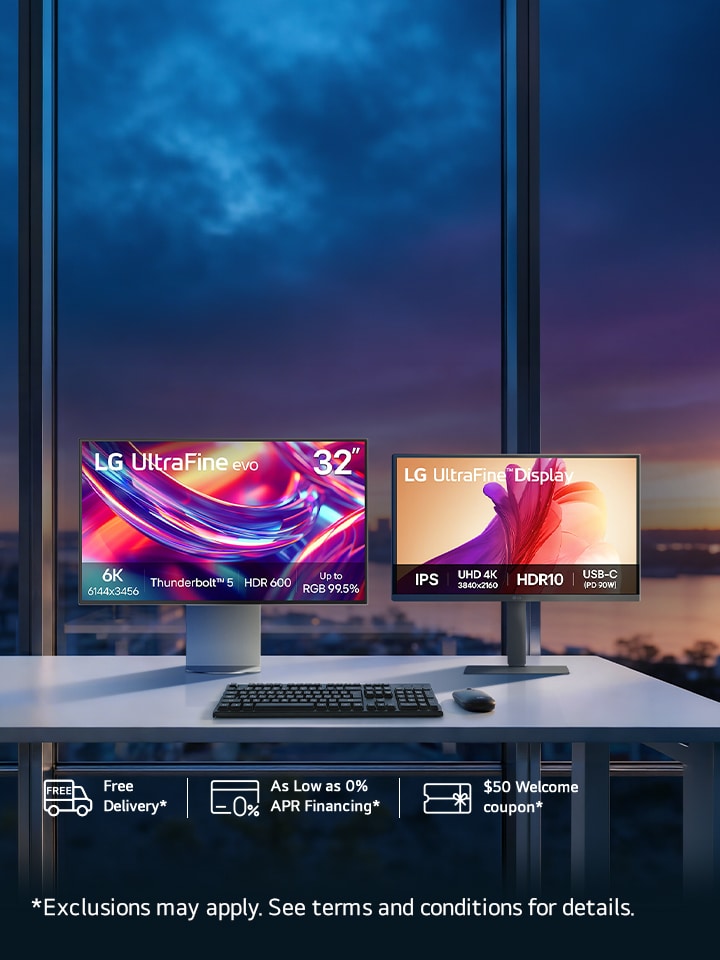 Use your tax refund in an LG monitor bundle