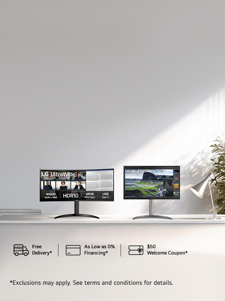 Upgrade your workplace view: LG monitor special weeks starting at $99.99